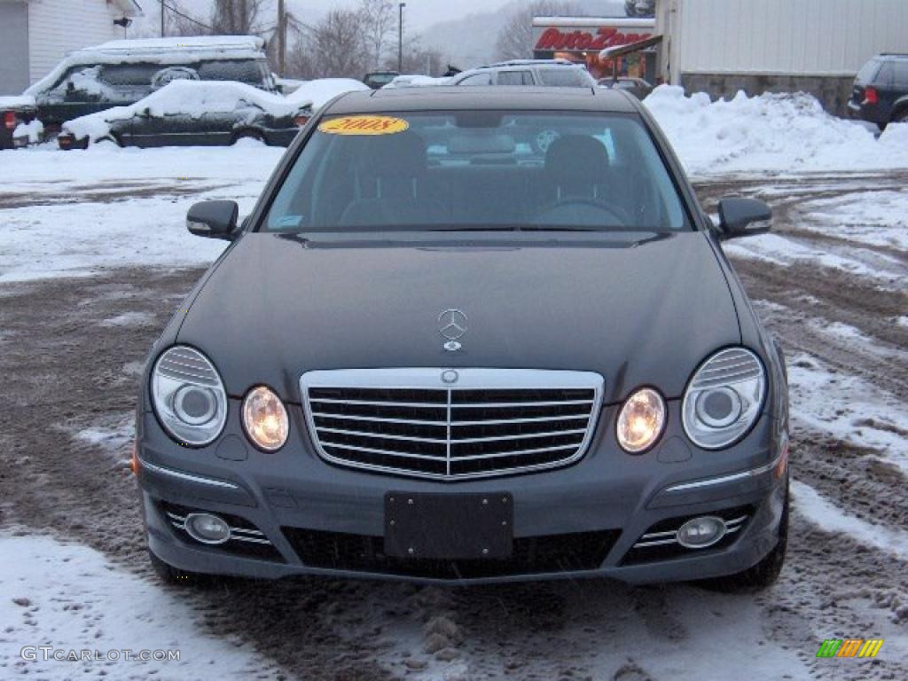 2008 E 350 4Matic Sedan - Flint Grey Metallic / Ash photo #5