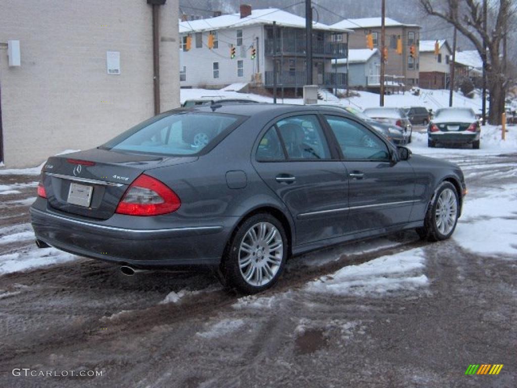 2008 E 350 4Matic Sedan - Flint Grey Metallic / Ash photo #6