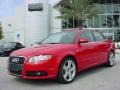 2007 Brilliant Red Audi A4 2.0T Sedan  photo #1