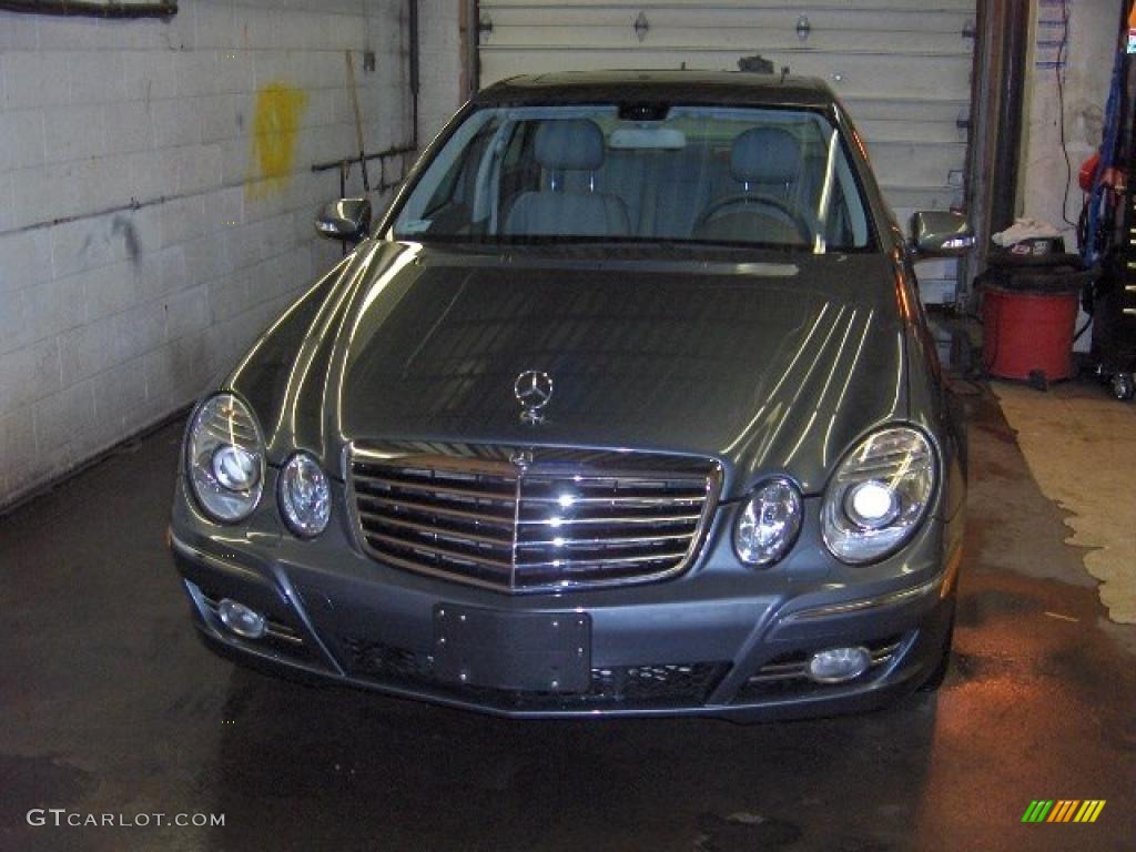 2008 E 350 4Matic Sedan - Flint Grey Metallic / Ash photo #10