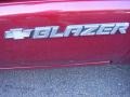 1999 Dark Cherry Red Metallic Chevrolet Blazer LS  photo #25