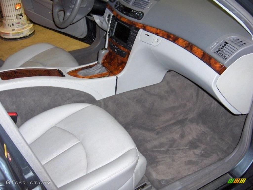 2008 E 350 4Matic Sedan - Flint Grey Metallic / Ash photo #13