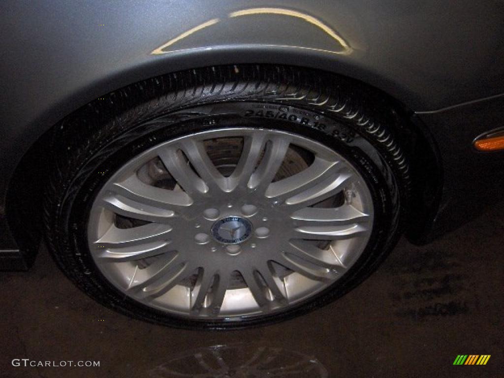 2008 E 350 4Matic Sedan - Flint Grey Metallic / Ash photo #19