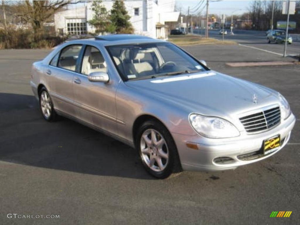 2004 S 430 4Matic Sedan - Brilliant Silver Metallic / Ash photo #3