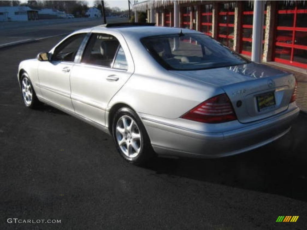 2004 S 430 4Matic Sedan - Brilliant Silver Metallic / Ash photo #4