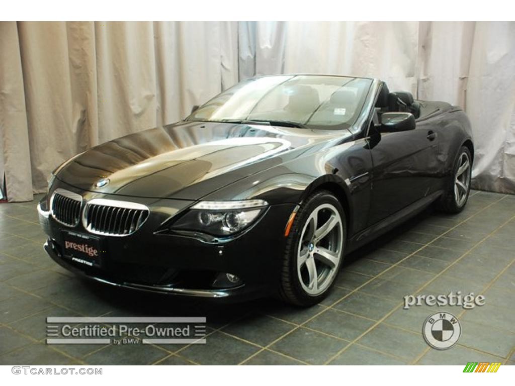 Jet Black BMW 6 Series