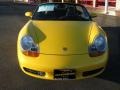 2001 Speed Yellow Porsche Boxster   photo #3