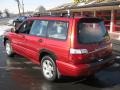 2001 Sedona Red Pearl Subaru Forester 2.5 S  photo #2