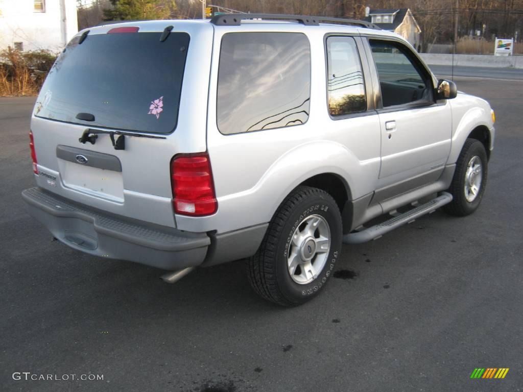 2001 Explorer Sport 4x4 - Silver Frost Metallic / Dark Graphite photo #3