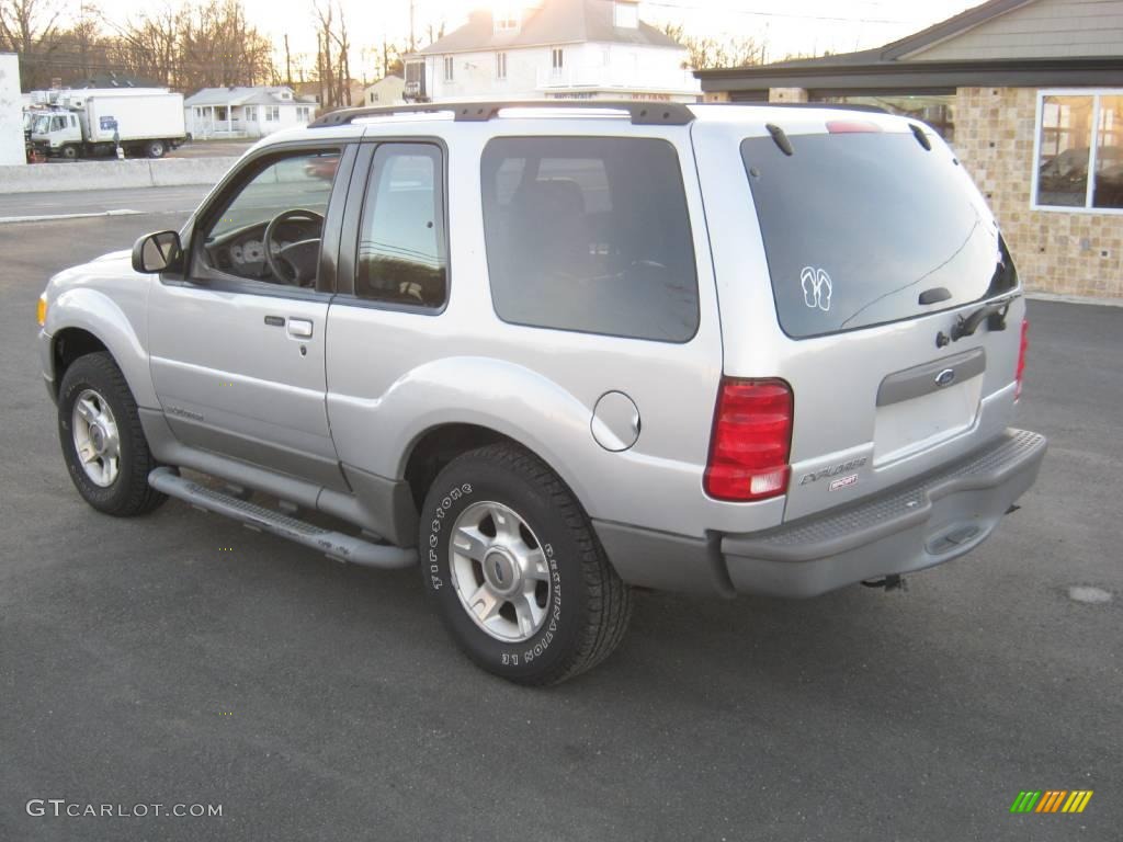 2001 Explorer Sport 4x4 - Silver Frost Metallic / Dark Graphite photo #4