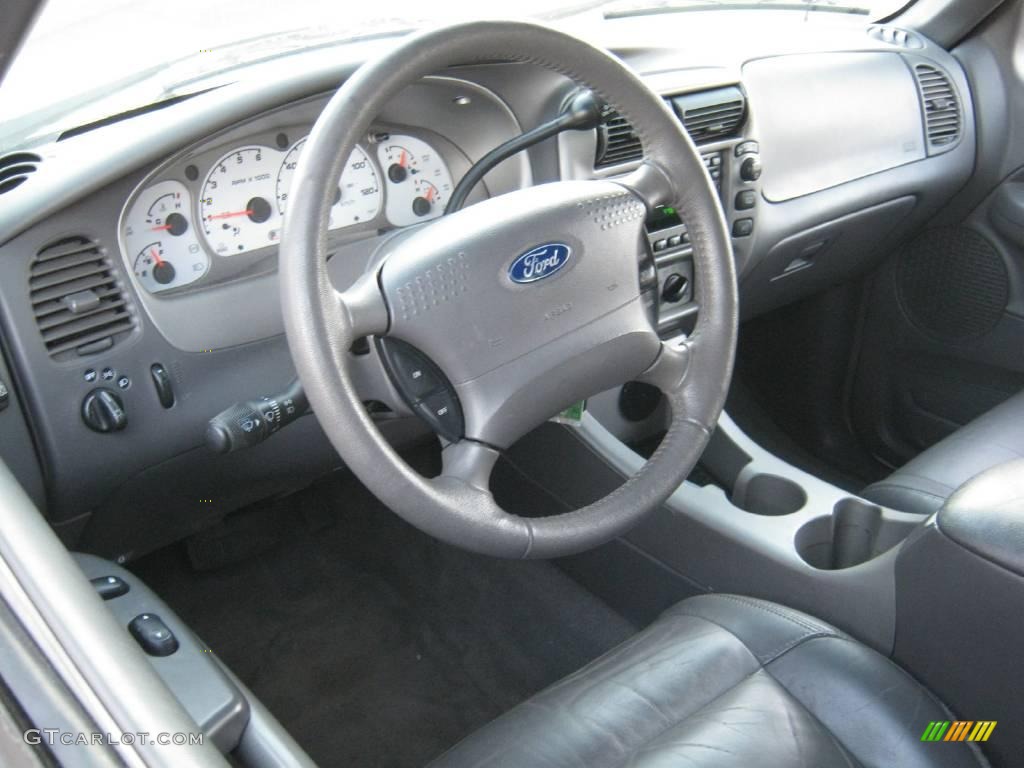 2001 Explorer Sport 4x4 - Silver Frost Metallic / Dark Graphite photo #5