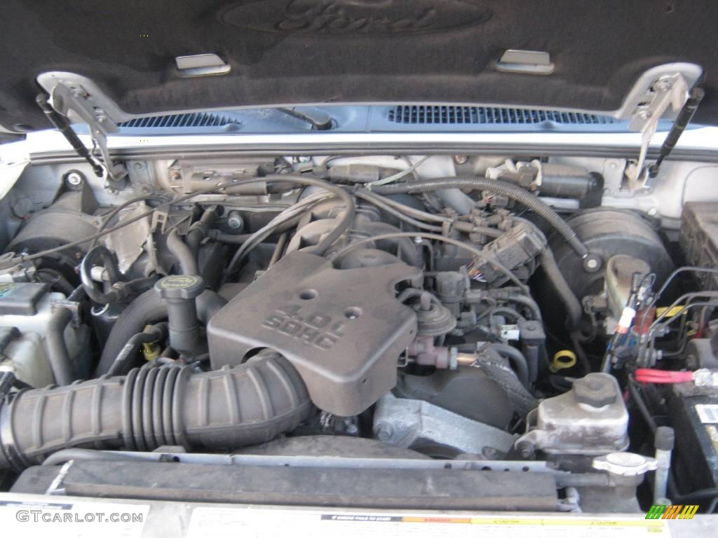 2001 Explorer Sport 4x4 - Silver Frost Metallic / Dark Graphite photo #9