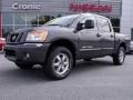 Smoke Metallic - Titan PRO-4X Crew Cab 4x4 Photo No. 1