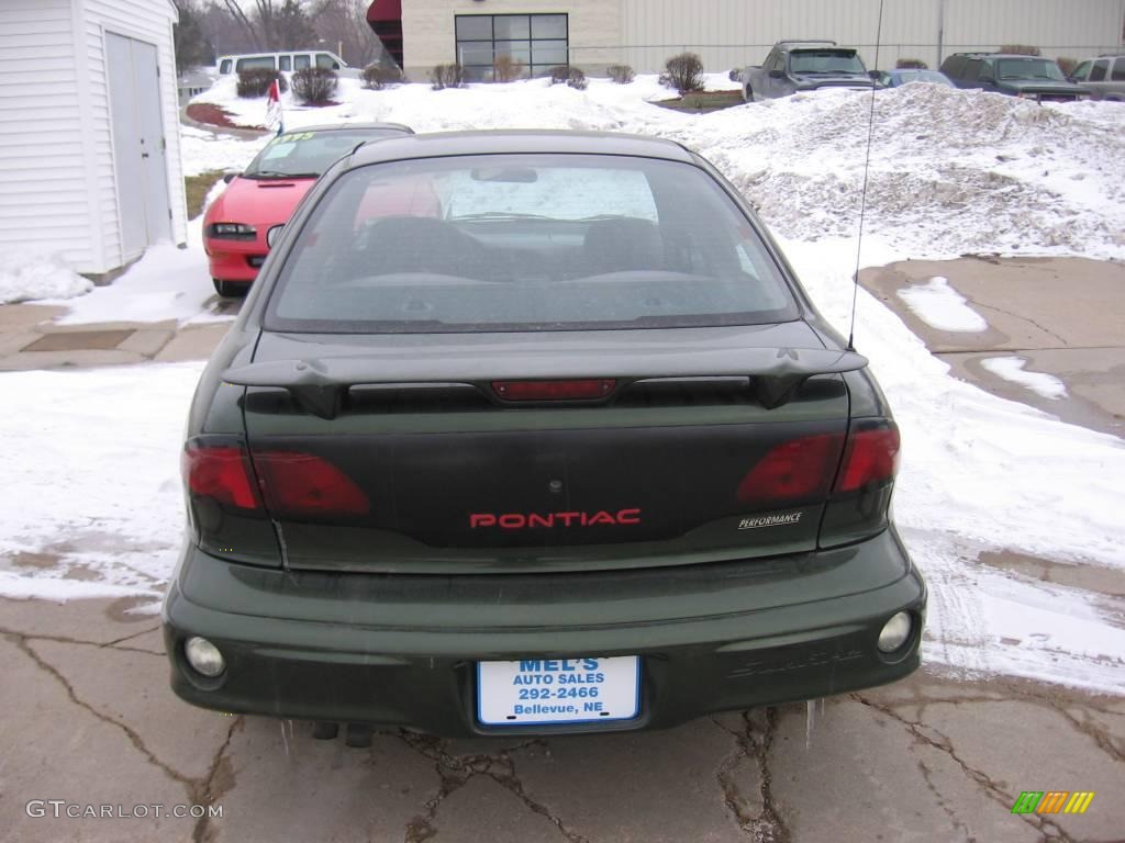 2000 Sunfire SE Sedan - Spruce Green Metallic / Graphite photo #4