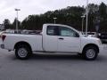 Blizzard White - Titan XE King Cab Photo No. 6
