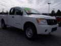 Blizzard White - Titan XE King Cab Photo No. 7