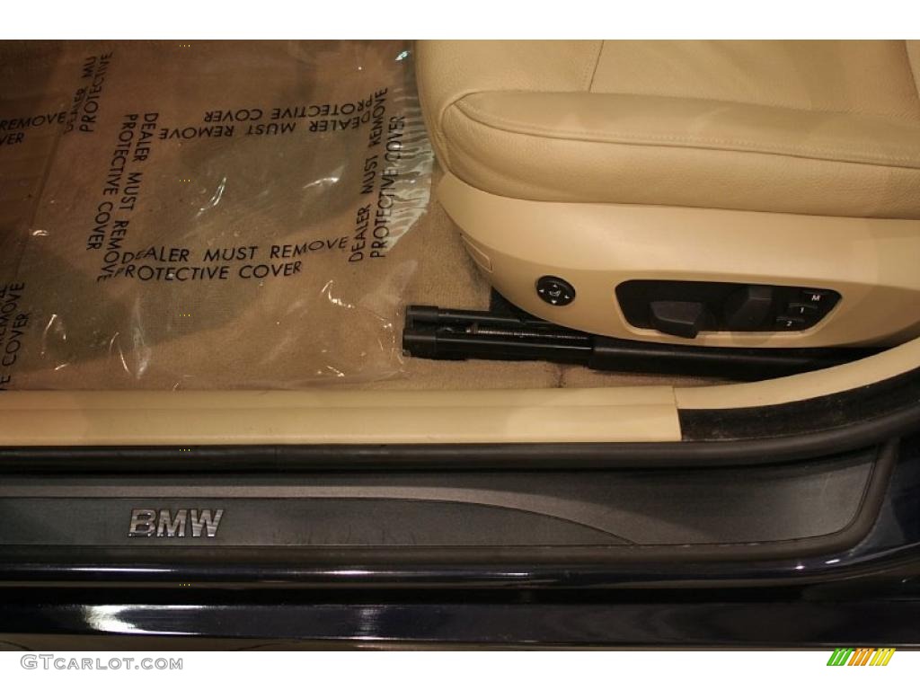 2007 3 Series 328xi Sedan - Monaco Blue Metallic / Beige Dakota Leather photo #10