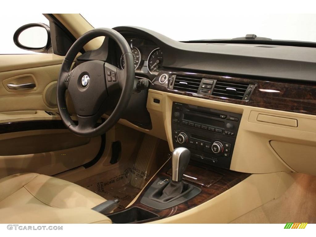 2007 3 Series 328xi Sedan - Monaco Blue Metallic / Beige Dakota Leather photo #20