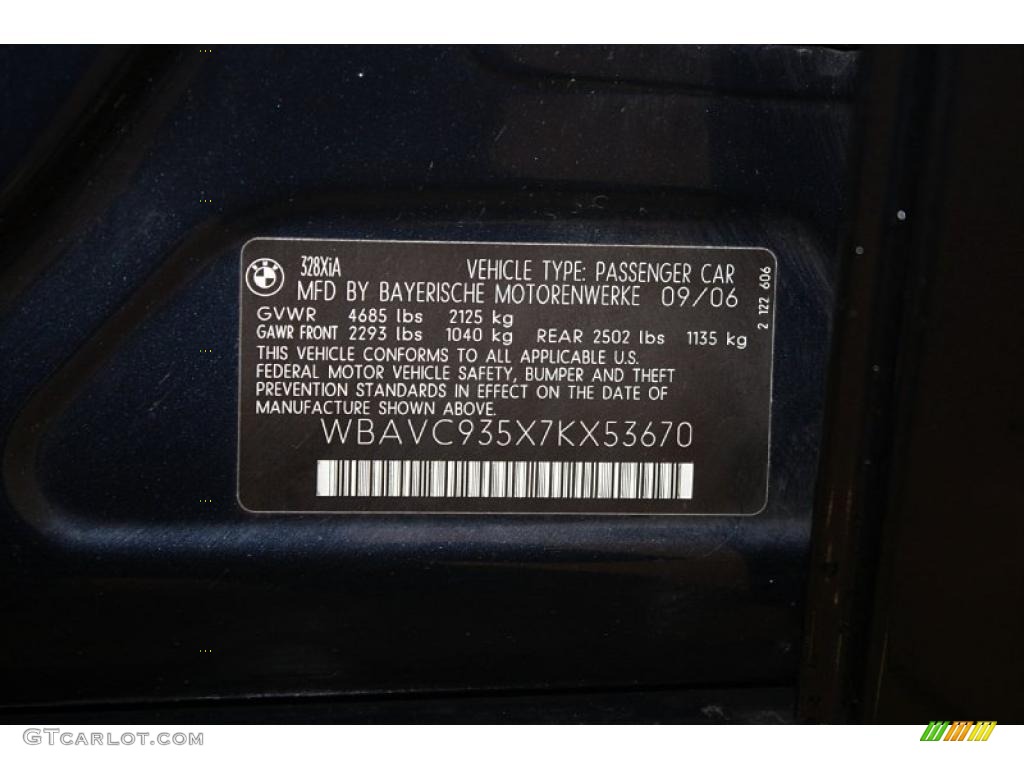 2007 3 Series 328xi Sedan - Monaco Blue Metallic / Beige Dakota Leather photo #30