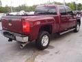 2008 Deep Ruby Metallic Chevrolet Silverado 2500HD LT Z71 Crew Cab 4x4  photo #5