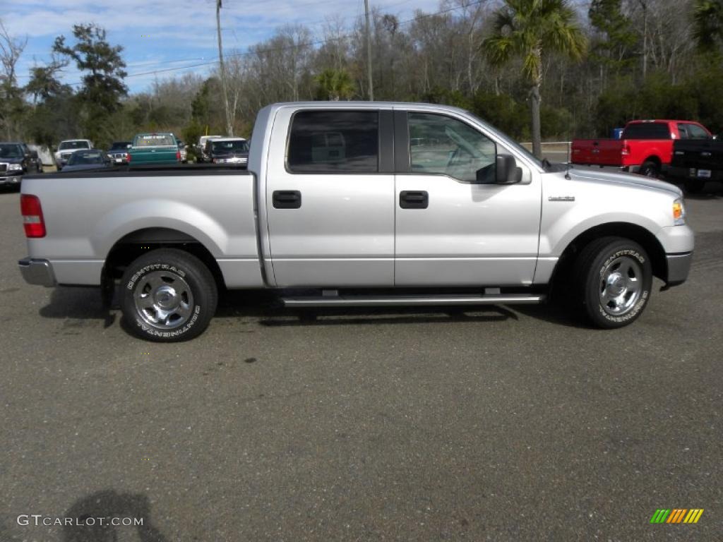 2006 F150 XLT SuperCrew - Silver Metallic / Medium/Dark Flint photo #12