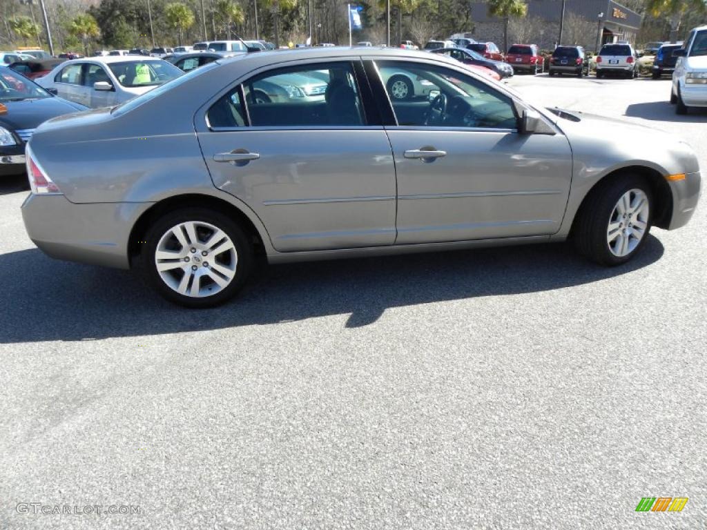 2008 Fusion SEL V6 - Vapor Silver Metallic / Charcoal Black photo #13