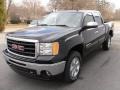 2010 Onyx Black GMC Sierra 1500 SLT Crew Cab 4x4  photo #2