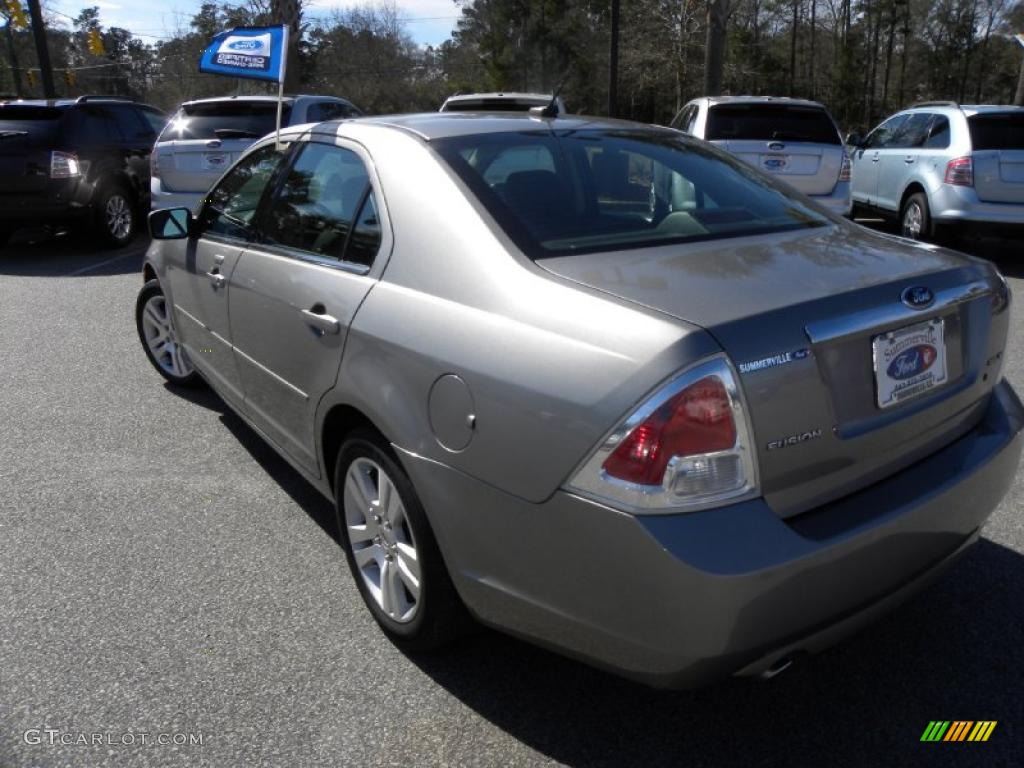 2008 Fusion SEL V6 - Vapor Silver Metallic / Charcoal Black photo #16