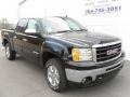 2010 Onyx Black GMC Sierra 1500 SLT Crew Cab 4x4  photo #6