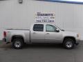 2010 Pure Silver Metallic GMC Sierra 1500 SLE Crew Cab 4x4  photo #1