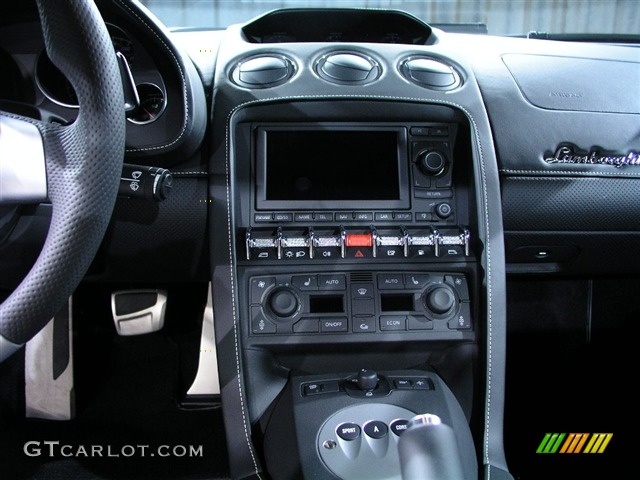 2009 Gallardo LP560-4 Coupe E-Gear - Bianco Monocerus / Black photo #8