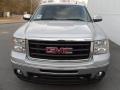 2010 Pure Silver Metallic GMC Sierra 1500 SLE Crew Cab 4x4  photo #7