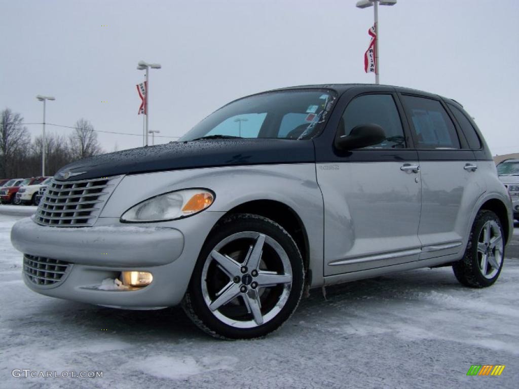 2004 PT Cruiser GT - Midnight Blue Pearlcoat/Bright Silver Metallic / Dark Slate Gray photo #5