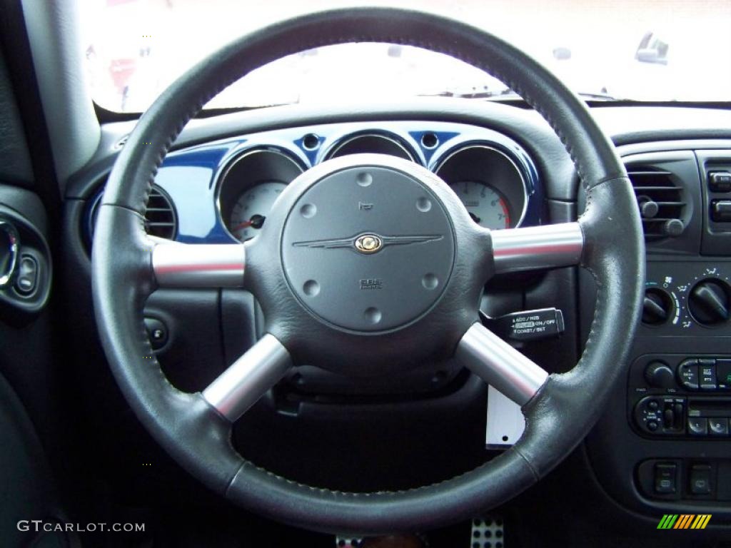 2004 PT Cruiser GT - Midnight Blue Pearlcoat/Bright Silver Metallic / Dark Slate Gray photo #20