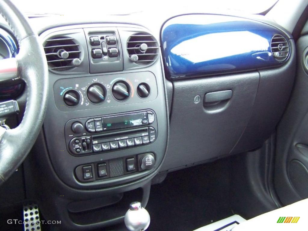 2004 PT Cruiser GT - Midnight Blue Pearlcoat/Bright Silver Metallic / Dark Slate Gray photo #21