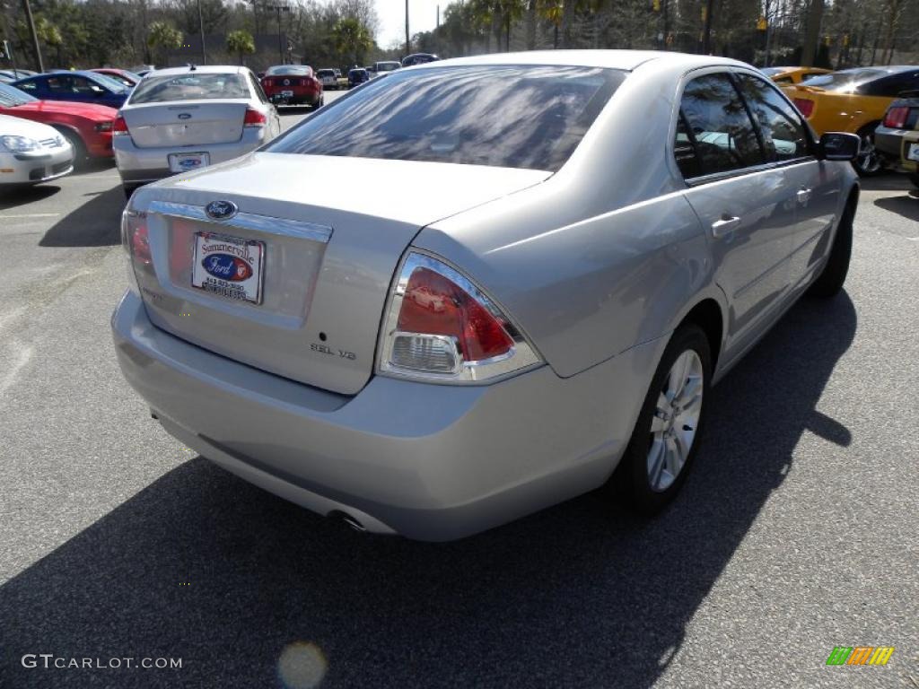 2006 Fusion SEL V6 - Silver Frost Metallic / Charcoal Black photo #14