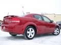 2008 Inferno Red Crystal Pearl Dodge Avenger SXT  photo #7