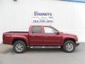 Merlot Jewel Metallic 2010 GMC Canyon SLE Crew Cab 4x4