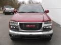 2010 Merlot Jewel Metallic GMC Canyon SLE Crew Cab 4x4  photo #7