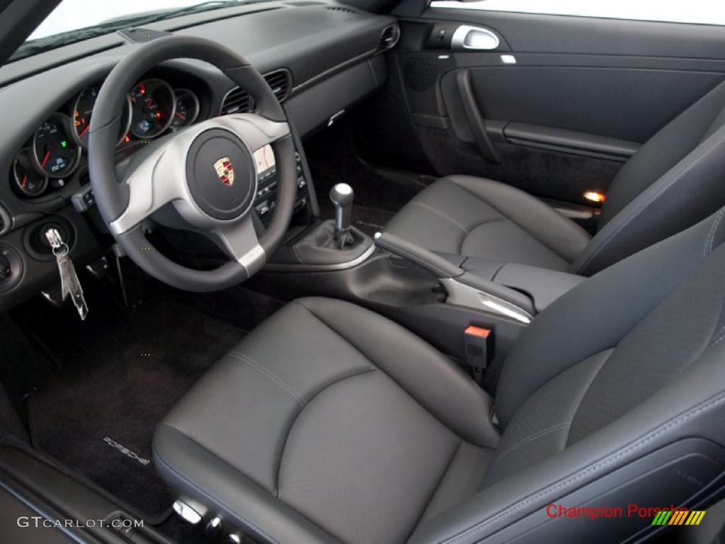2010 911 Carrera Cabriolet - Black / Black photo #9