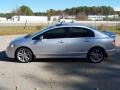 2008 Alabaster Silver Metallic Honda Civic Si Sedan  photo #5