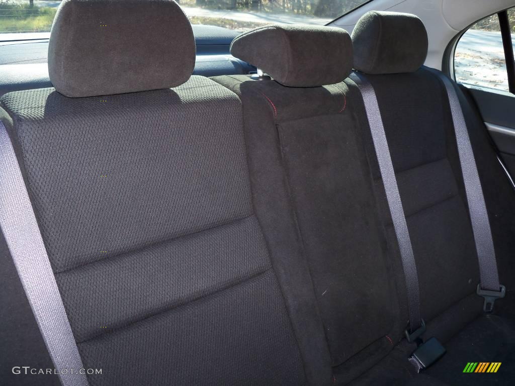 2008 Civic Si Sedan - Alabaster Silver Metallic / Black photo #31