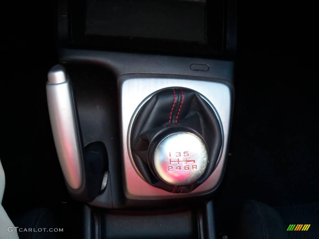 2008 Civic Si Sedan - Alabaster Silver Metallic / Black photo #38