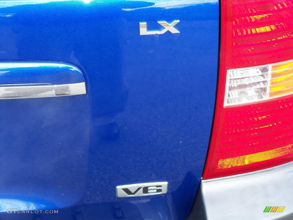 2007 Sportage LX V6 4WD - Smart Blue / Black photo #9