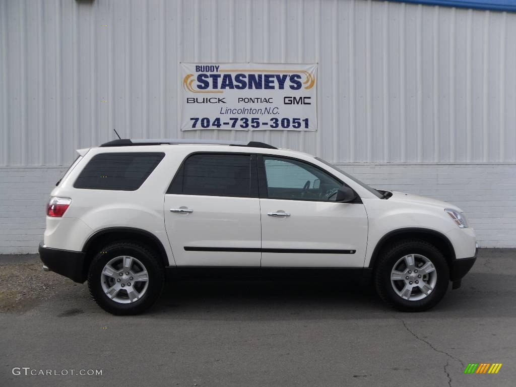 2010 Acadia SLE - Summit White / Light Titanium photo #1