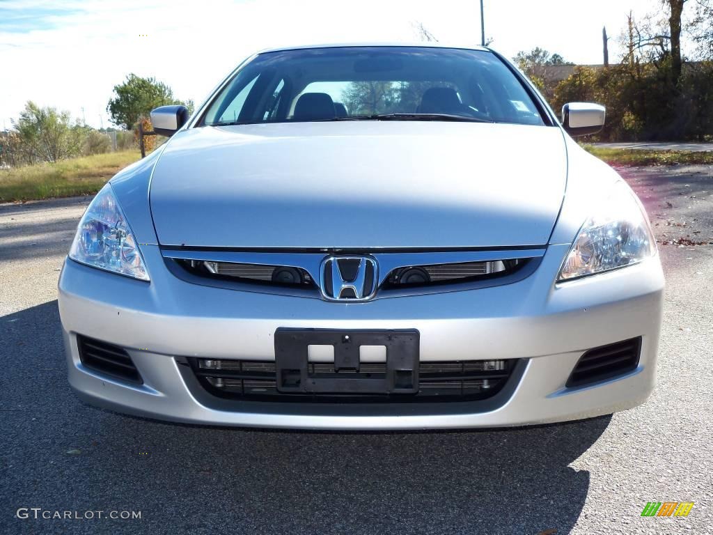 2006 Accord EX-L Sedan - Alabaster Silver Metallic / Black photo #3