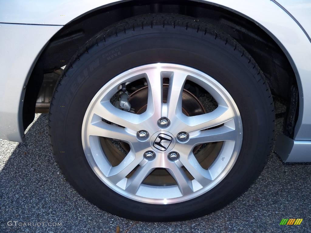 2006 Accord EX-L Sedan - Alabaster Silver Metallic / Black photo #14