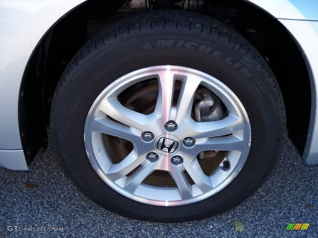 2006 Accord EX-L Sedan - Alabaster Silver Metallic / Black photo #15