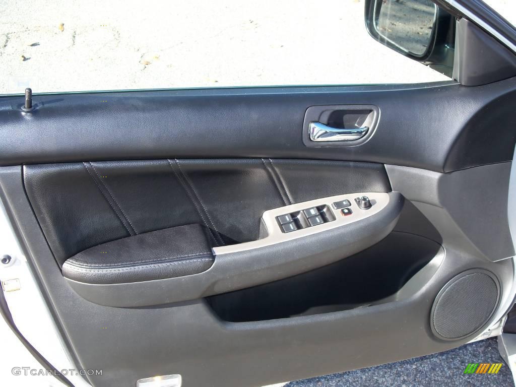 2006 Accord EX-L Sedan - Alabaster Silver Metallic / Black photo #19