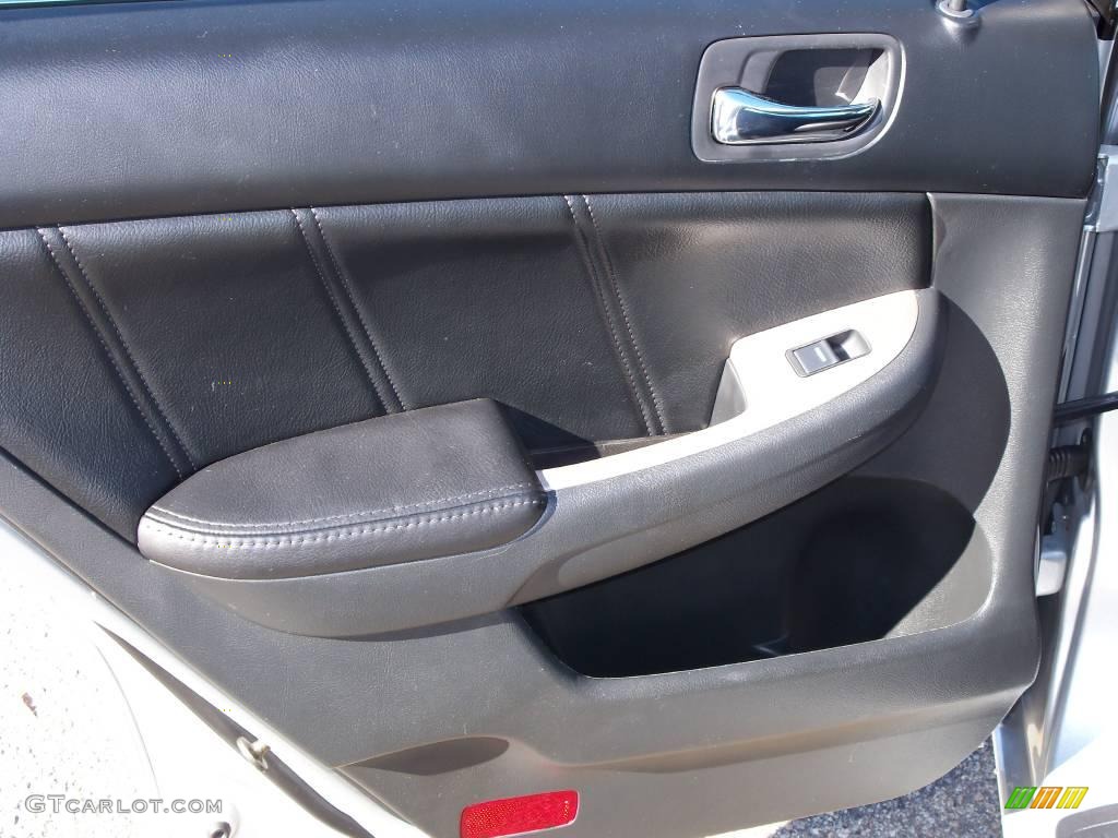 2006 Accord EX-L Sedan - Alabaster Silver Metallic / Black photo #20